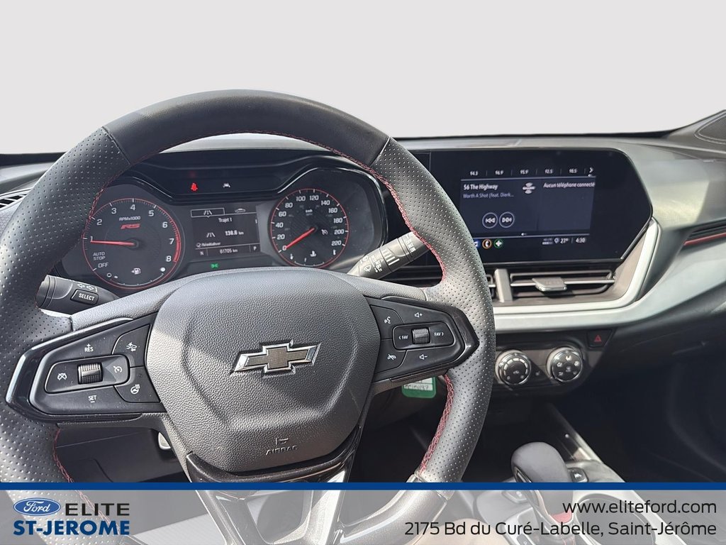 2024 Chevrolet Trax 1RS , SIEGES ET VOLANT CHAUFFANTS, DEM. A DISTANCE in Charlemagne, Quebec - 15 - w1024h768px