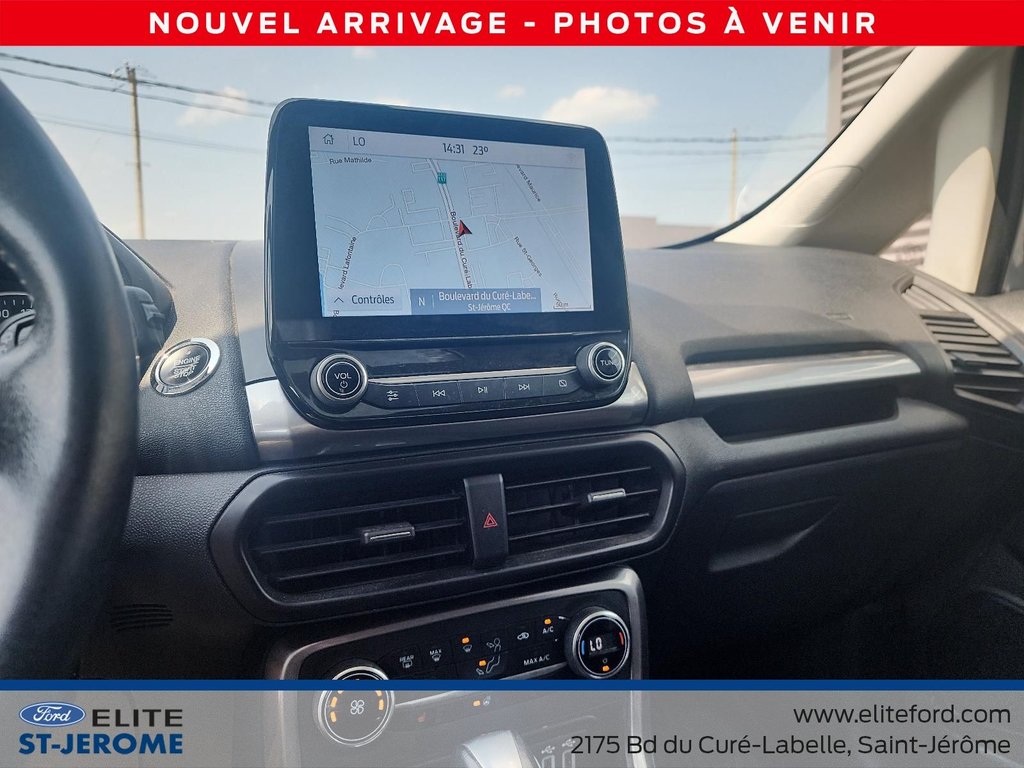 2021 Ford EcoSport SES,4WD,BANC/VOLANT CHAUFFANT,SIEGE ELECTRIQUE,GPS in Charlemagne, Quebec - 8 - w1024h768px