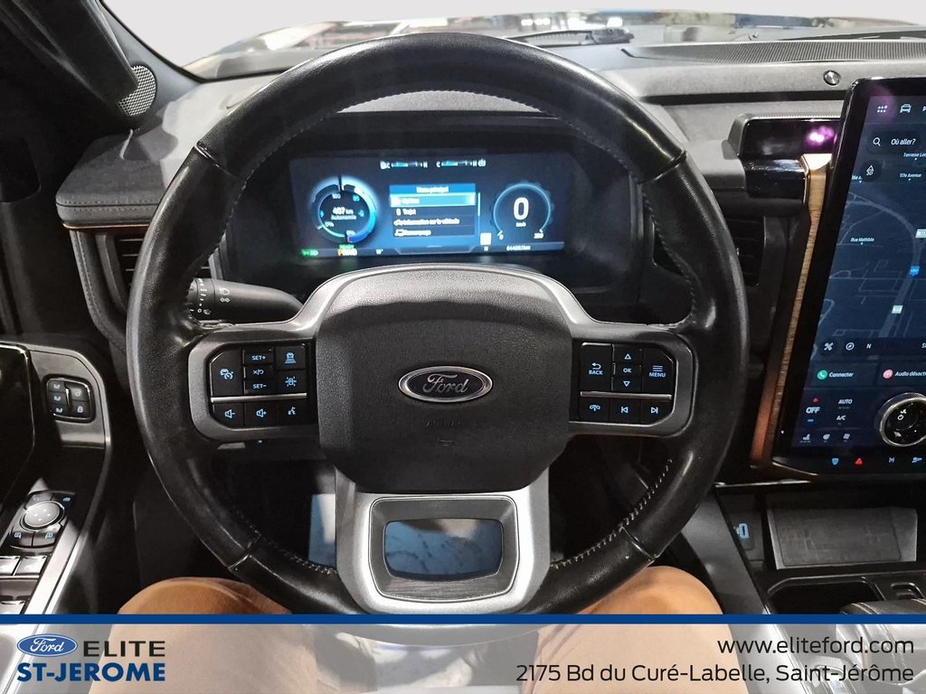 2022 Ford F-150 Lightning Lariat, Grosse Batterie,Freins de remorque in Charlemagne, Quebec - 18 - w1024h768px
