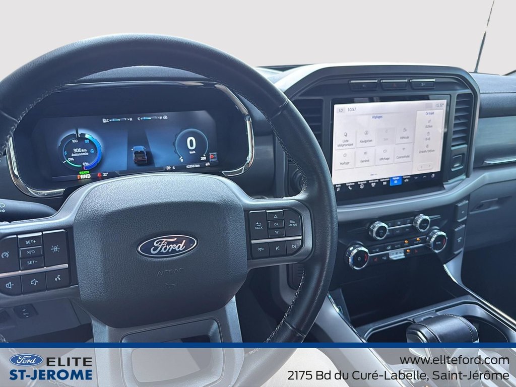 Ford F-150 Lightning XLT,PETITE BATTERIE,SIEG ELECTRIQUE,BANC CHAUFFANT 2024 à Charlemagne, Québec - 16 - w1024h768px
