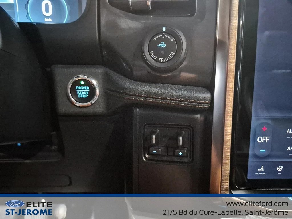 2024 Ford F-150 Lightning LARIAT, Grosse Batterie, Pro Power Onboard in Saint-Jérôme, Quebec - 23 - w1024h768px