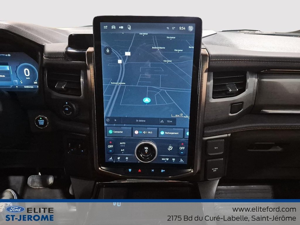 2024 Ford F-150 Lightning LARIAT, Grosse Batterie, Pro Power Onboard in Saint-Jérôme, Quebec - 27 - w1024h768px