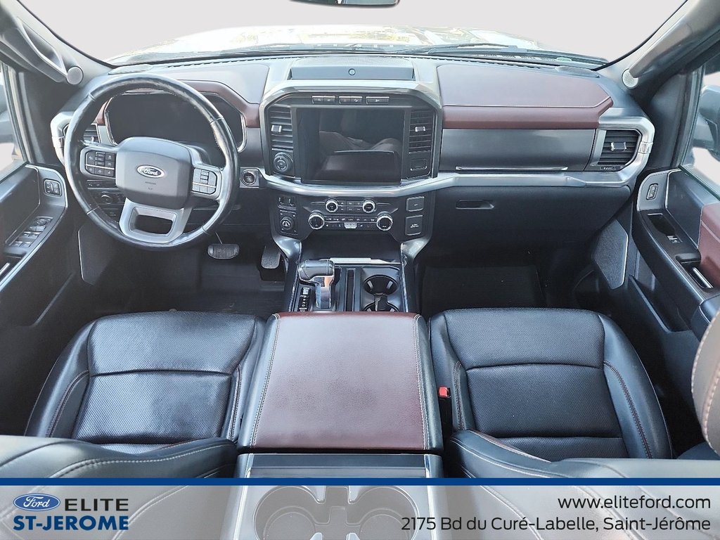 Ford F-150 LARIAT,3,5L,CUIR,SIEGE VENTILLÉ,TOIT PANO,GPS,360 2021 à Charlemagne, Québec - 8 - w1024h768px