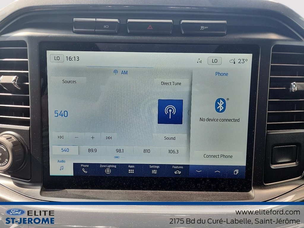 2022 Ford F-150 XLT,V6 3.5L,CONSOLE,BANC CHAUFFANT,TOIT PANO in Charlemagne, Quebec - 21 - w1024h768px