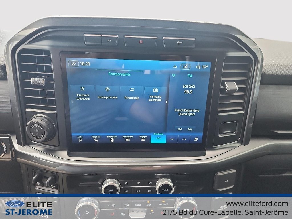 Ford F-150 XLT,V6 3.5L,GPS,CONSOLE,BANC CHAUFFANT,SIEGE ELEC 2022 à Charlemagne, Québec - 19 - w1024h768px