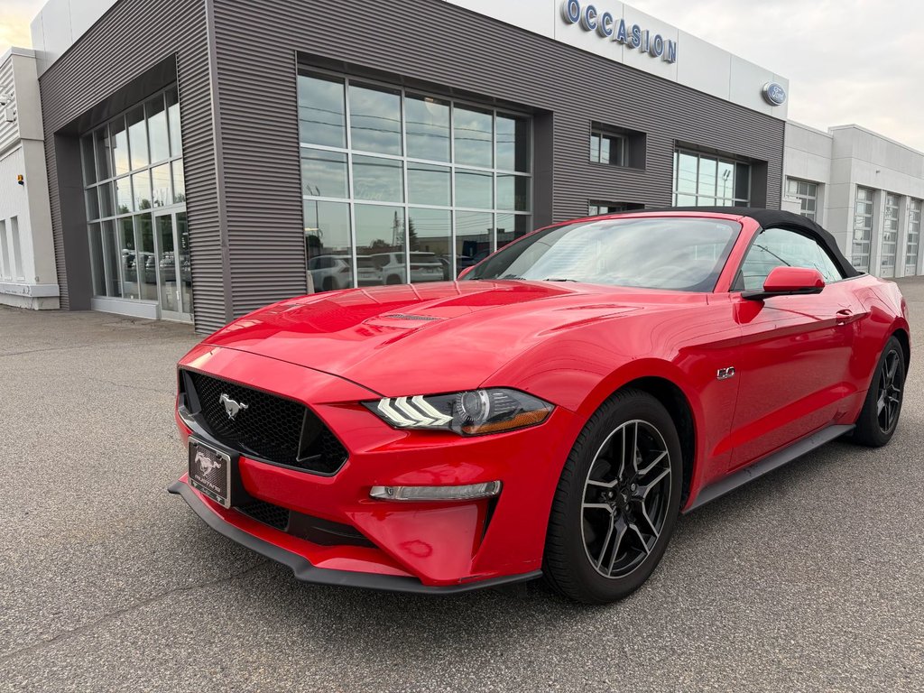 2018 Ford Mustang GT Premium 5,0L CONVERTIBLE,CUIR, AUTOMATIQUE, in Charlemagne, Quebec - 1 - w1024h768px