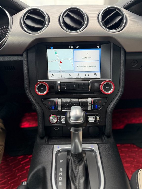 2018 Ford Mustang GT Premium 5,0L CONVERTIBLE,CUIR, AUTOMATIQUE, in Charlemagne, Quebec - 9 - w1024h768px