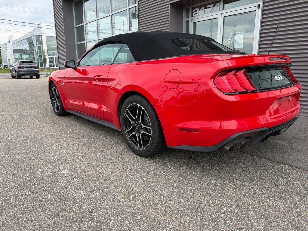 2018 Ford Mustang GT Premium 5,0L CONVERTIBLE,CUIR, AUTOMATIQUE, in Charlemagne, Quebec - 4 - w1024h768px