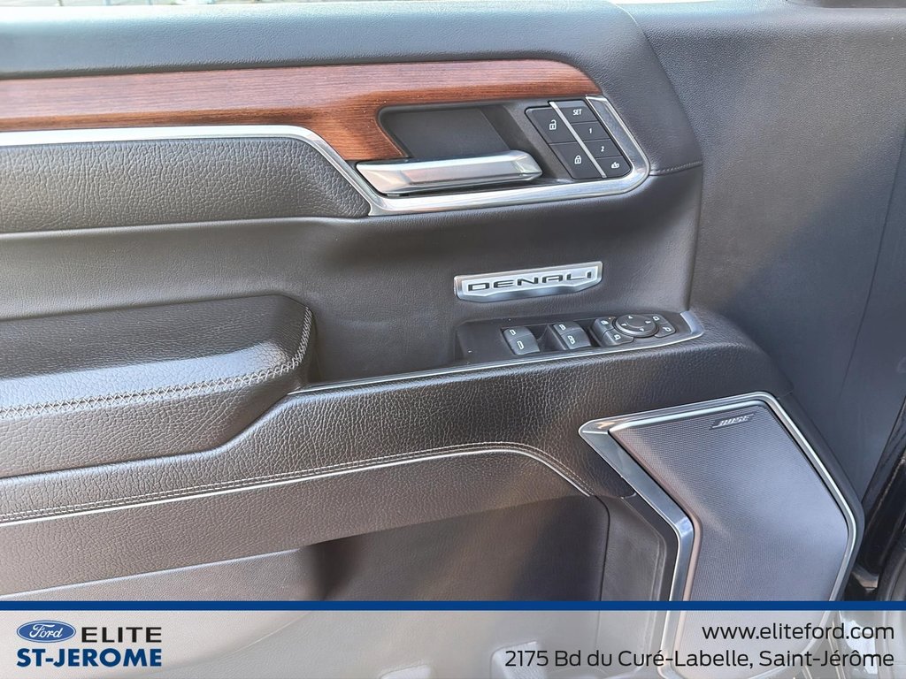 2022 GMC Sierra 1500 DENALI,V8 6.2,BOITE 6.5.TOIT PANO,SIEGE EN CUIR in Charlemagne, Quebec - 8 - w1024h768px