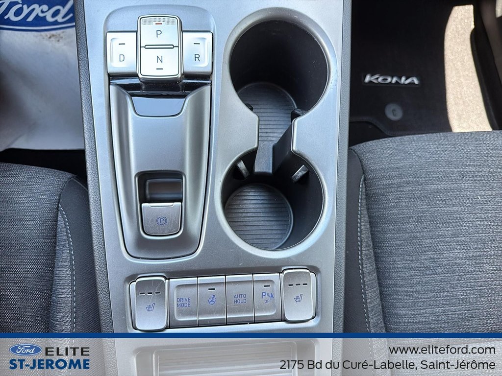 2021 Hyundai KONA ELECTRIC Preferred,ELECTRIQUE,CRUISE,BANC ET VOLANT CHAUFFA in Charlemagne, Quebec - 14 - w1024h768px