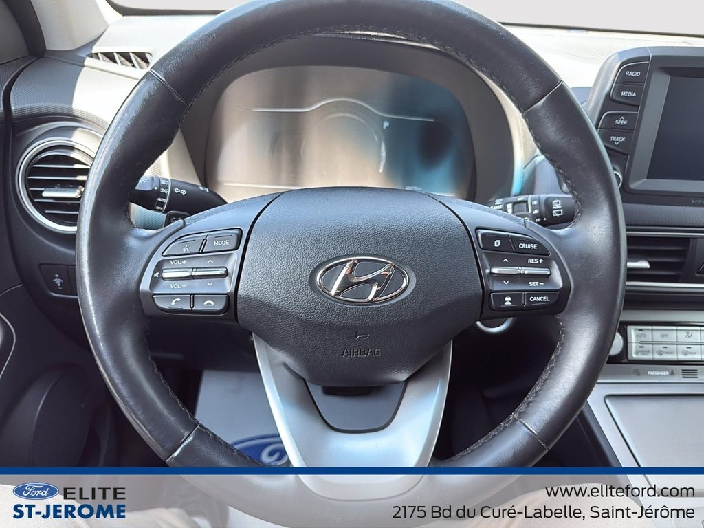 2021 Hyundai KONA ELECTRIC Preferred,ELECTRIQUE,CRUISE,BANC ET VOLANT CHAUFFA in Charlemagne, Quebec - 11 - w1024h768px