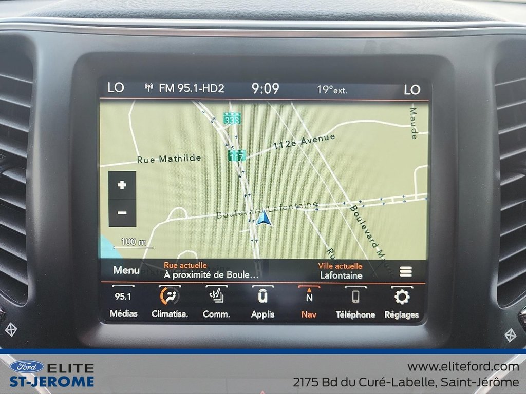 Jeep Cherokee ALTITUDE,4X4,CUIR,TOIT OUVRANT,GPS,BANC CHAUFFANT 2021 à Charlemagne, Québec - 18 - w1024h768px