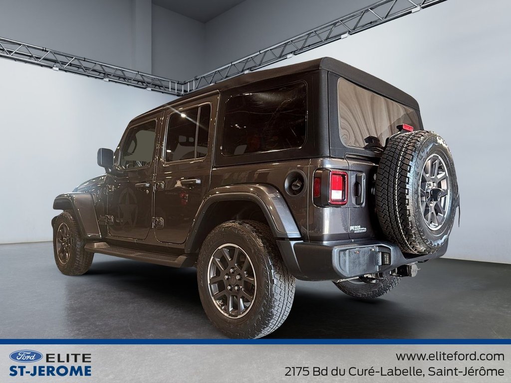 2021 Jeep Wrangler Unlimited Sport 80th Anniversaire + Toit Souple in Charlemagne, Quebec - 7 - w1024h768px