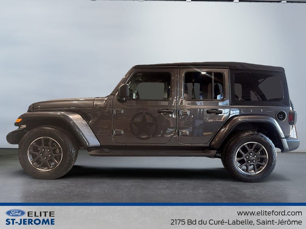 2021 Jeep Wrangler Unlimited Sport 80th Anniversaire + Toit Souple in Charlemagne, Quebec - 9 - w1024h768px