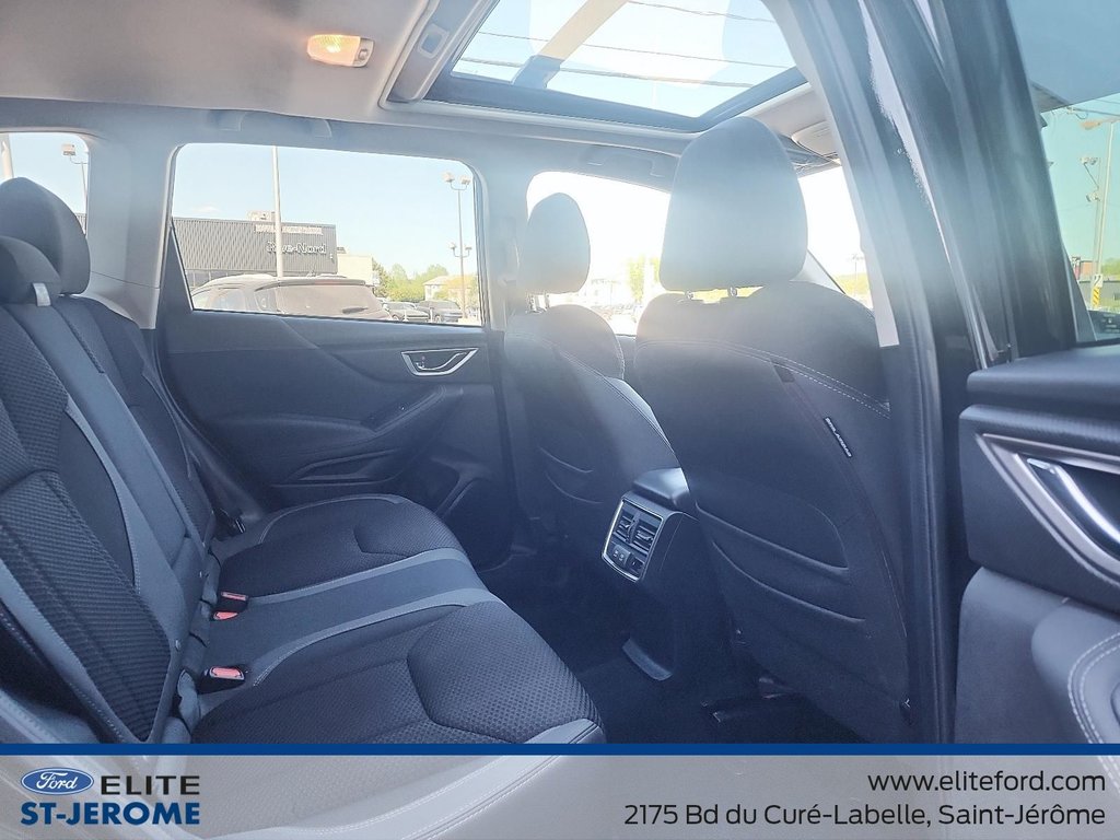 2021 Subaru Forester Touring,AWD, TOIT PANORAMIQUE, SIGES CHAUFFANTS in Charlemagne, Quebec - 12 - w1024h768px