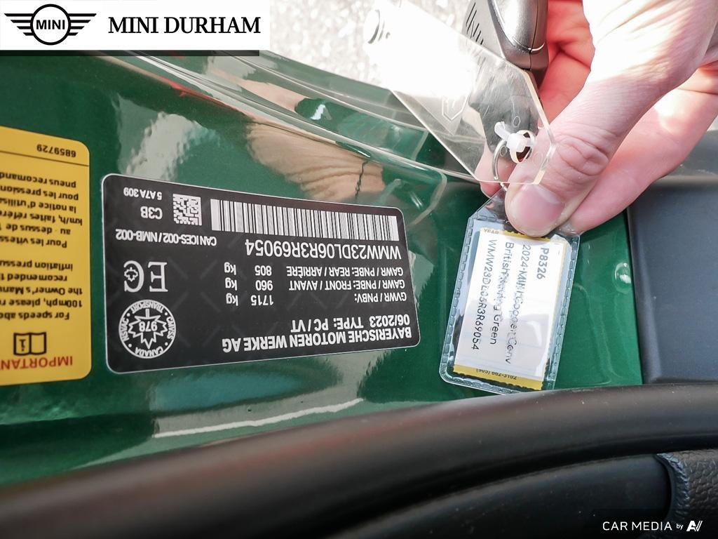 2024 MINI Cooper Convertible Cooper in Ajax, Ontario at Lakeridge Auto Gallery - 27 - w1024h768px