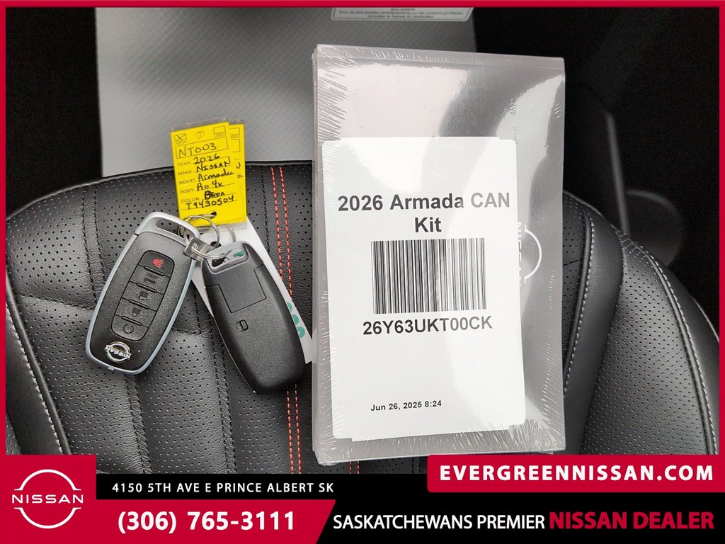 2026 Nissan Armada PRO-4X in Prince Albert, Saskatchewan - 21 - w1024h768px