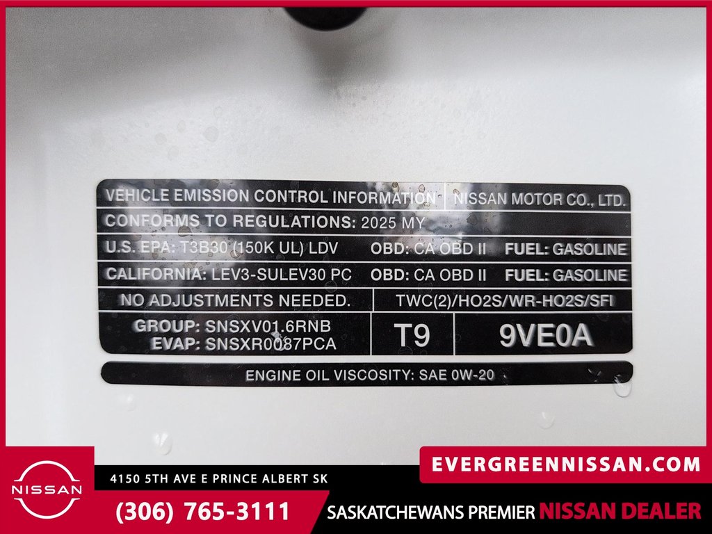2025 Nissan Kicks Play SV in Prince Albert, Saskatchewan - 9 - w1024h768px