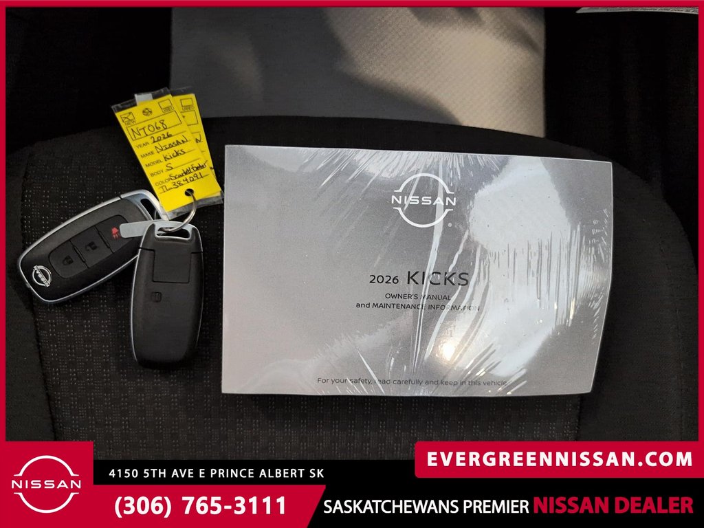 2026 Nissan Kicks S AWD in Prince Albert, Saskatchewan - 19 - w1024h768px