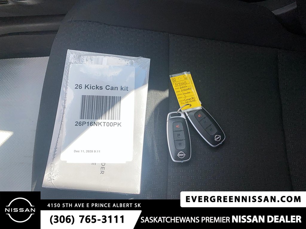 2026 Nissan Kicks S AWD in Prince Albert, Saskatchewan - 19 - w1024h768px