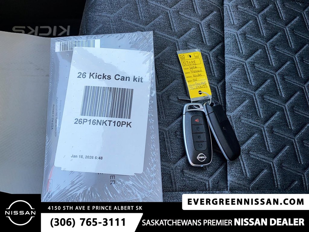 2026 Nissan Kicks SV Premium AWD in Prince Albert, Saskatchewan - 20 - w1024h768px