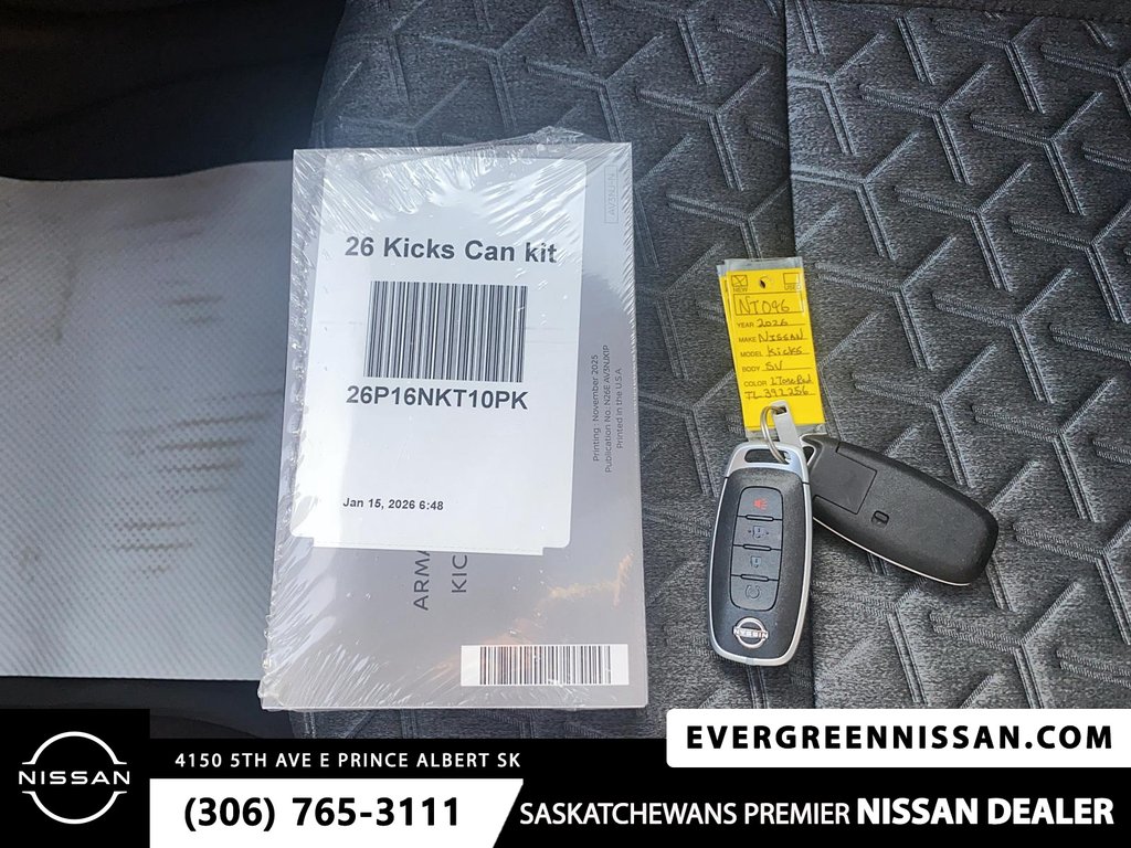 2026 Nissan Kicks SV Premium AWD in Prince Albert, Saskatchewan - 20 - w1024h768px