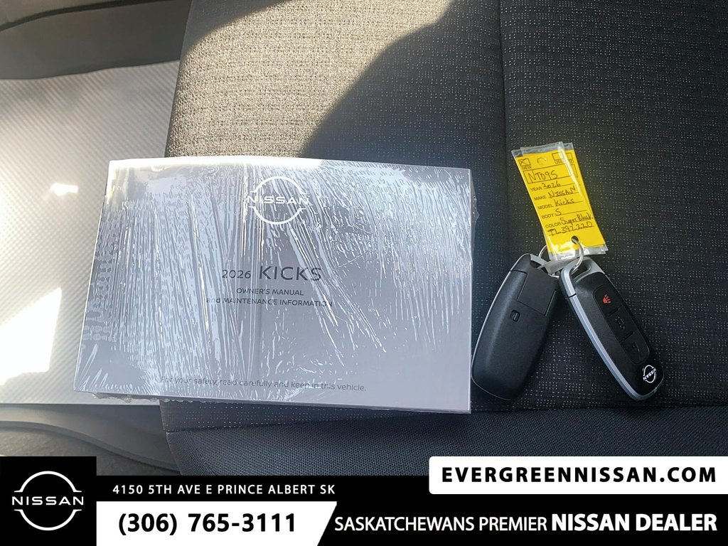 2026 Nissan Kicks S AWD in Prince Albert, Saskatchewan - 20 - w1024h768px