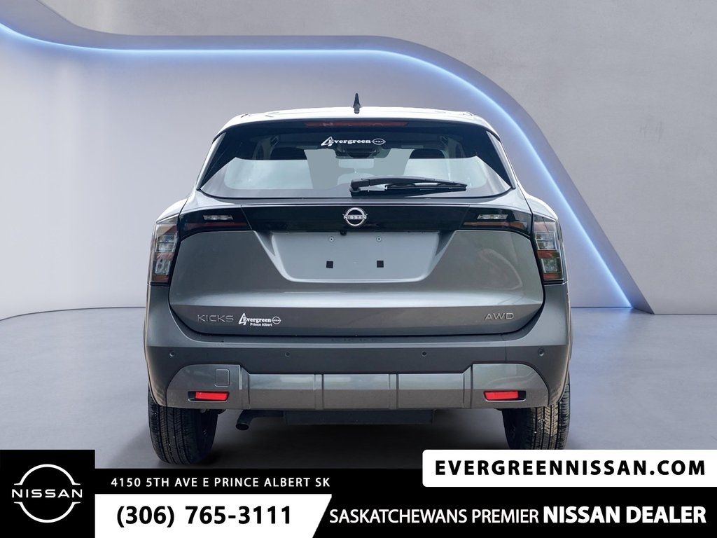 2026 Nissan Kicks S AWD in Prince Albert, Saskatchewan - 6 - w1024h768px