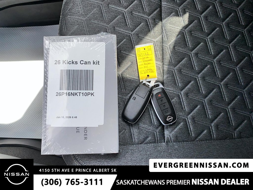 2026 Nissan Kicks SV AWD in Prince Albert, Saskatchewan - 20 - w1024h768px