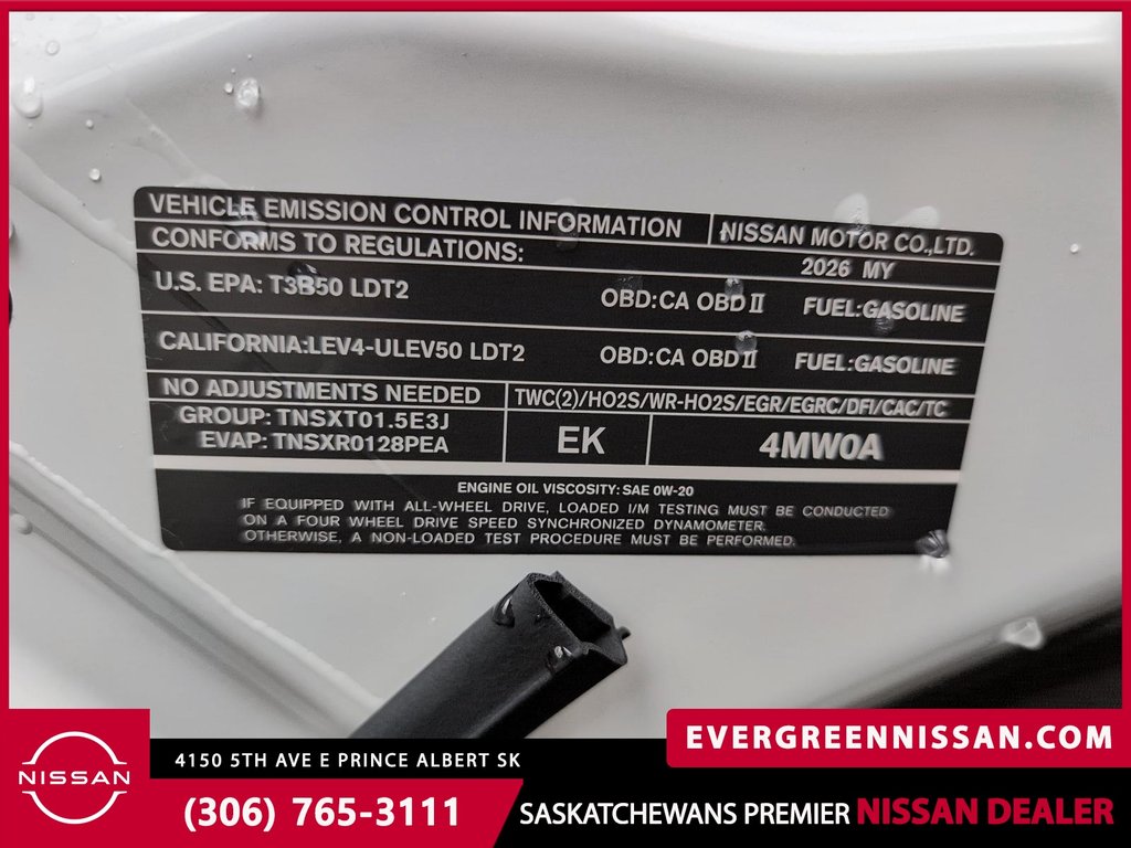 2026 Nissan Rogue Platinum in Prince Albert, Saskatchewan - 9 - w1024h768px