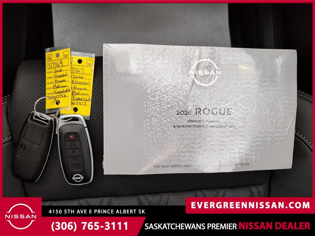 2026 Nissan Rogue Platinum in Prince Albert, Saskatchewan - 20 - w1024h768px