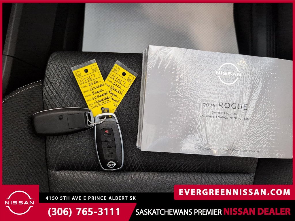 2026 Nissan Rogue SV Moonroof in Prince Albert, Saskatchewan - 19 - w1024h768px