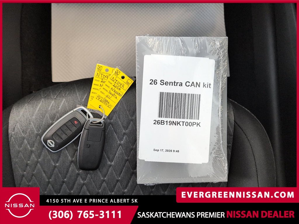 2026 Nissan Sentra SV Premium in Prince Albert, Saskatchewan - 19 - w1024h768px