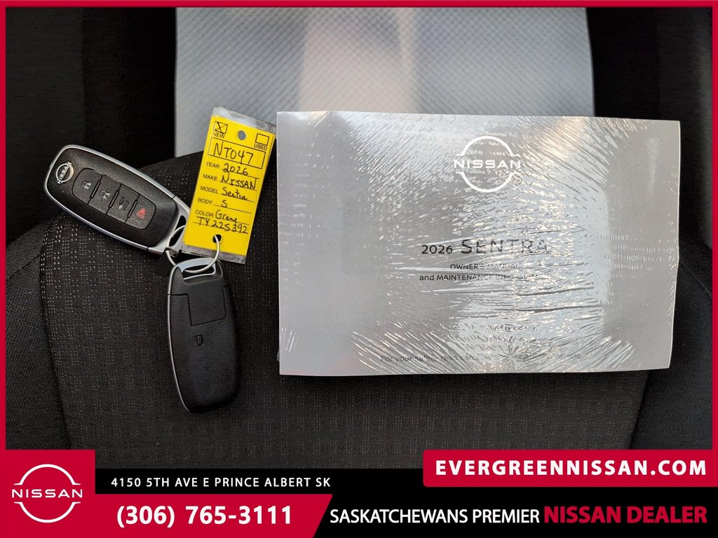 2026 Nissan Sentra S in Prince Albert, Saskatchewan - 19 - w1024h768px