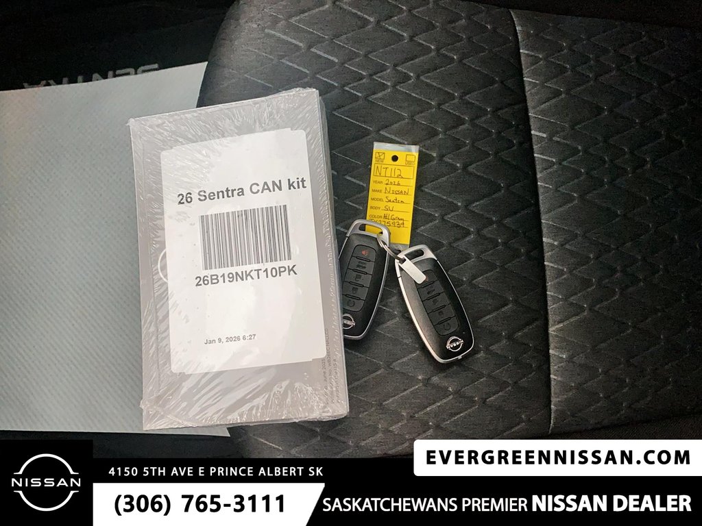 2026 Nissan Sentra SV in Prince Albert, Saskatchewan - 19 - w1024h768px