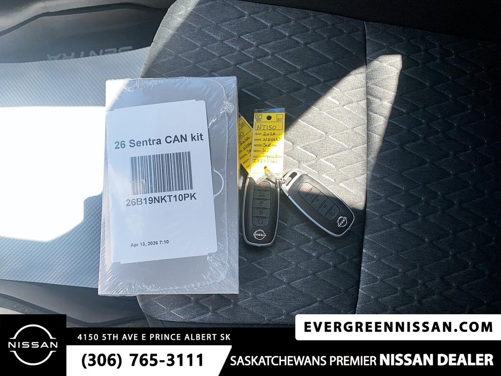 2026 Nissan Sentra SV in Prince Albert, Saskatchewan - 19 - w1024h768px