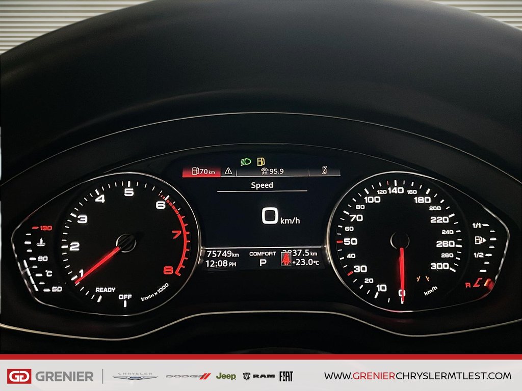 Audi A4 Sedan KOMFORT + AWD + TOIT OUVRANT 2023 à Pointe-Aux-Trembles, Québec - 12 - w1024h768px