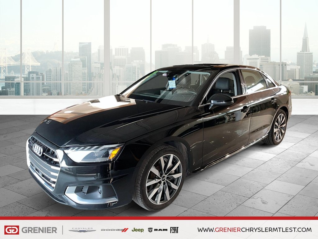 Audi A4 Sedan KOMFORT + AWD + TOIT OUVRANT 2023 à Pointe-Aux-Trembles, Québec - 1 - w1024h768px