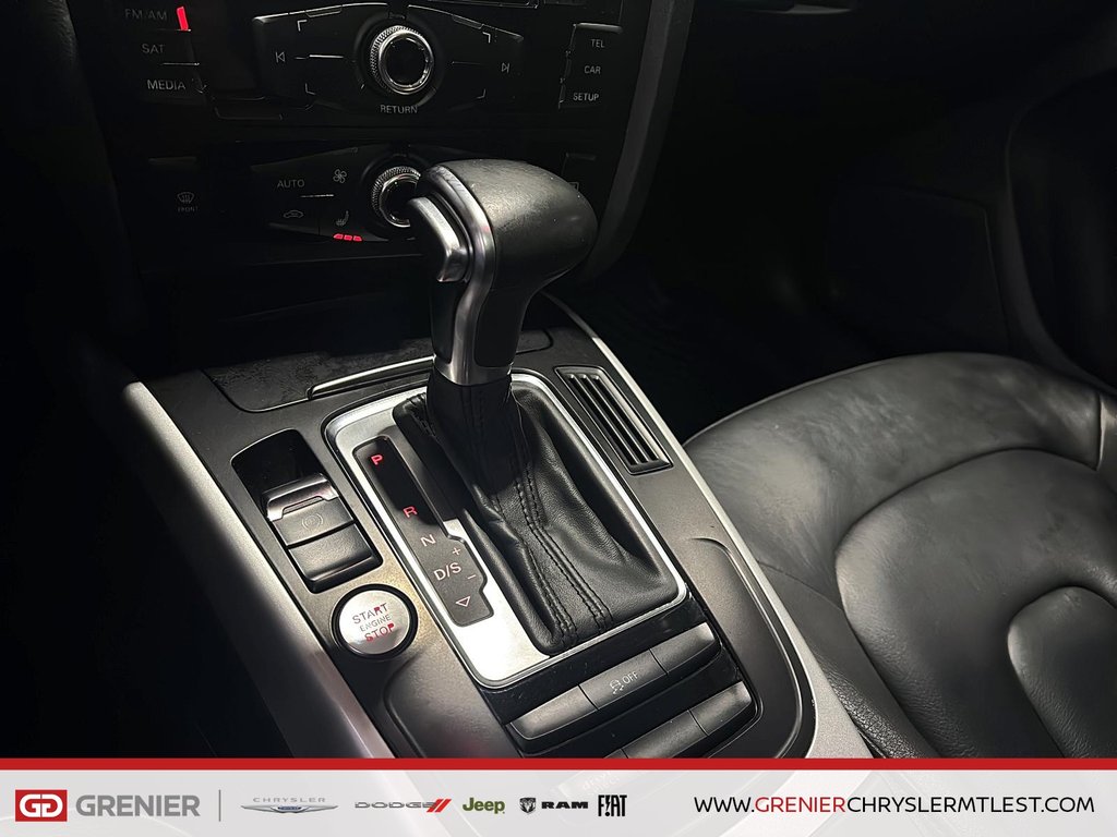 Audi A4 KOMFORT PLUS + AWD + CUIR + TOIT OUVRANT 2016 à Pointe-Aux-Trembles, Québec - 13 - w1024h768px