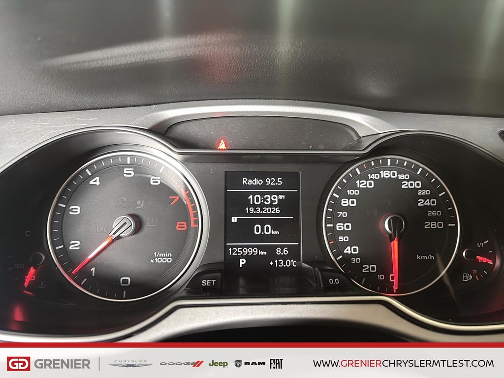 Audi A4 KOMFORT PLUS + AWD + CUIR + TOIT OUVRANT 2016 à Pointe-Aux-Trembles, Québec - 12 - w1024h768px