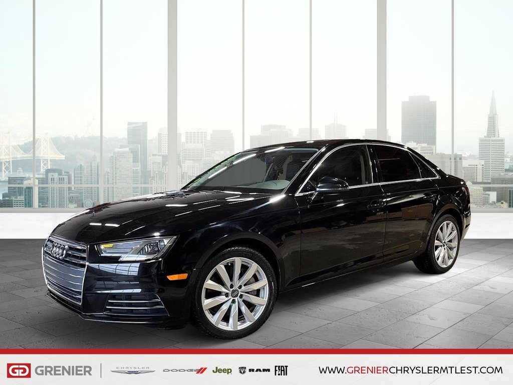 2017 Audi A4 KOMFORT + AWD + MANUELLE + TOIT OUVRANT in Pointe-Aux-Trembles, Quebec - 21 - w1024h768px