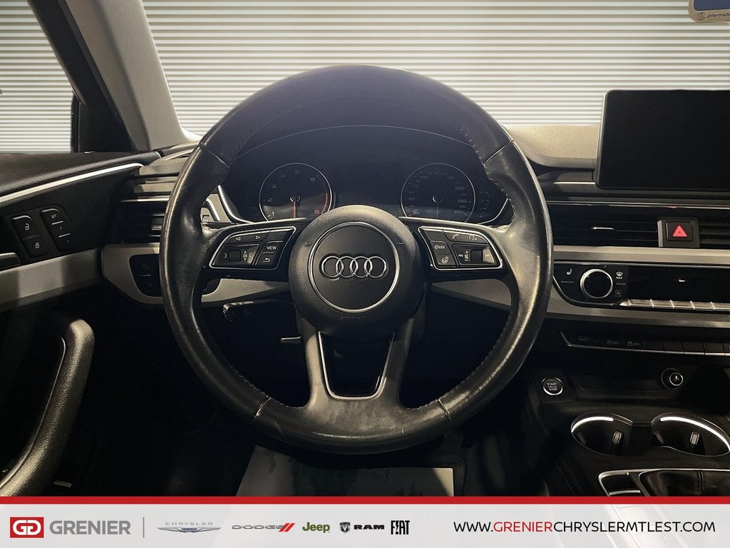 2017 Audi A4 KOMFORT + AWD + MANUELLE + TOIT OUVRANT in Pointe-Aux-Trembles, Quebec - 13 - w1024h768px