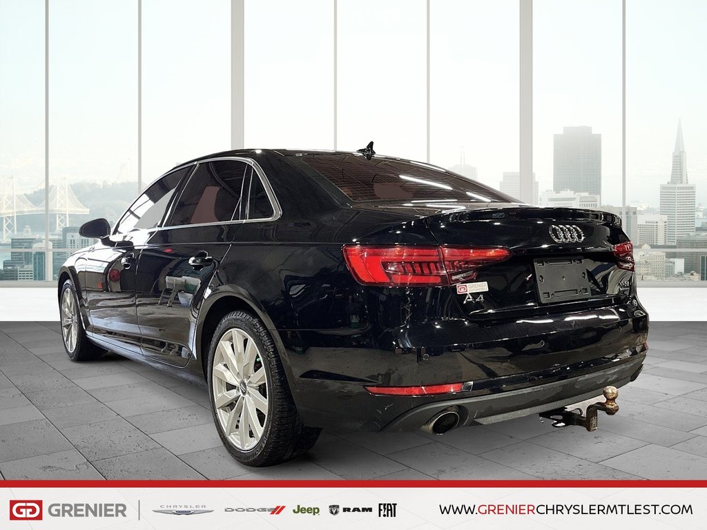 2017 Audi A4 KOMFORT + AWD + MANUELLE + TOIT OUVRANT in Pointe-Aux-Trembles, Quebec - 5 - w1024h768px