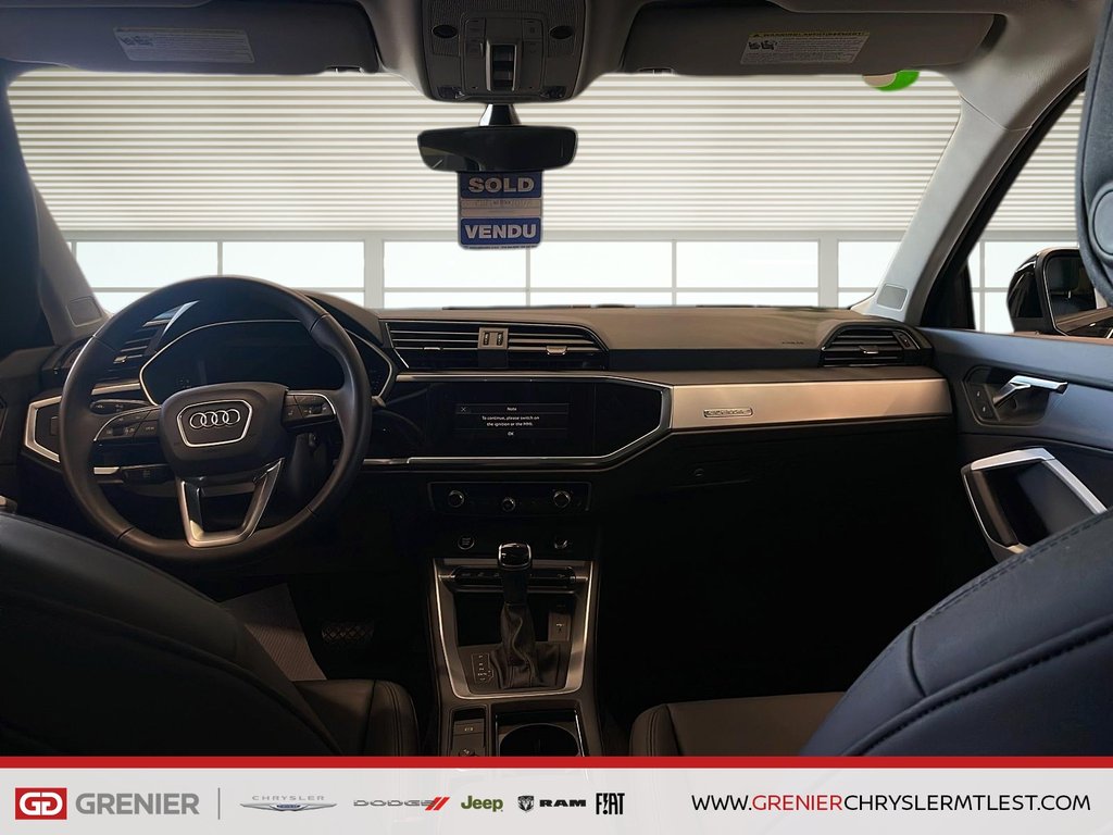Audi Q3 KOMFORT + AWD + TOIT OUVRANT PANO 2025 à Pointe-Aux-Trembles, Québec - 9 - w1024h768px