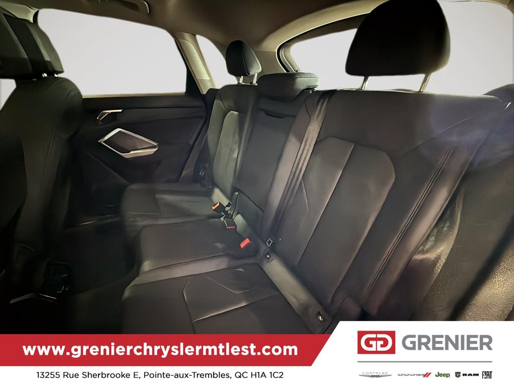 2025 Audi Q3 KOMFORT + AWD + TOIT OUVRANT PANO in Pointe-Aux-Trembles, Quebec - 9 - w1024h768px