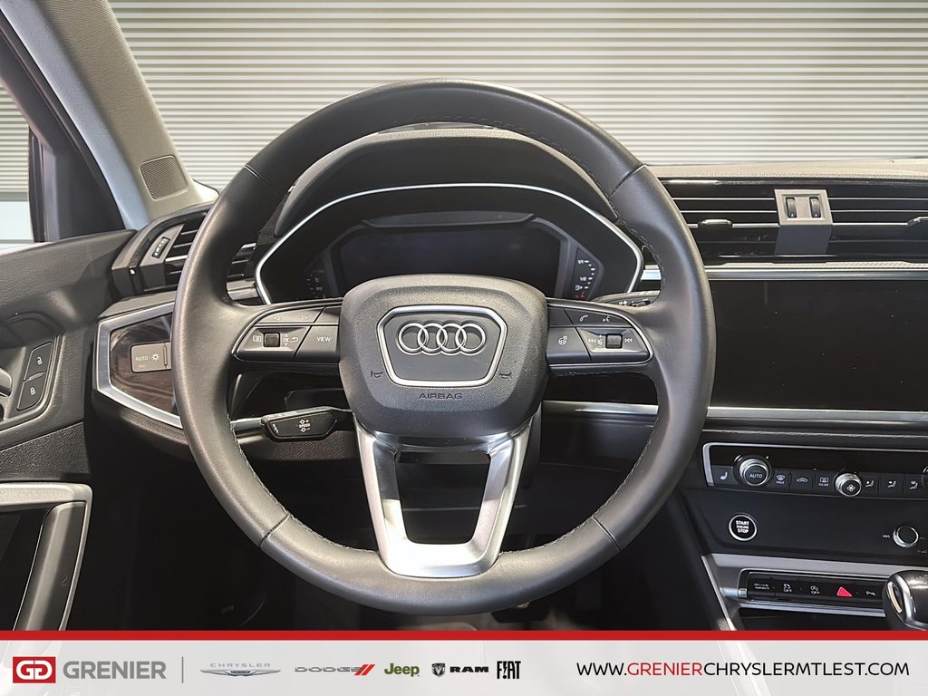 2025 Audi Q3 KOMFORT + AWD + TOIT OUVRANT PANO in Pointe-Aux-Trembles, Quebec - 9 - w1024h768px