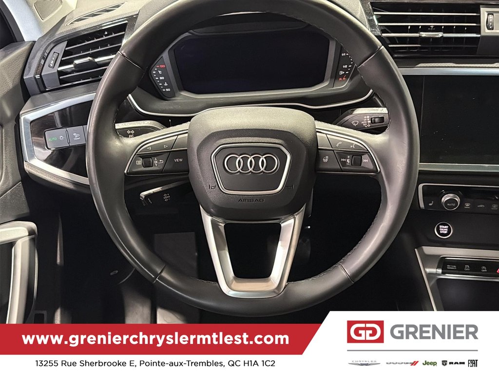 2025 Audi Q3 KOMFORT + AWD + TOIT OUVRANT PANO in Pointe-Aux-Trembles, Quebec - 13 - w1024h768px