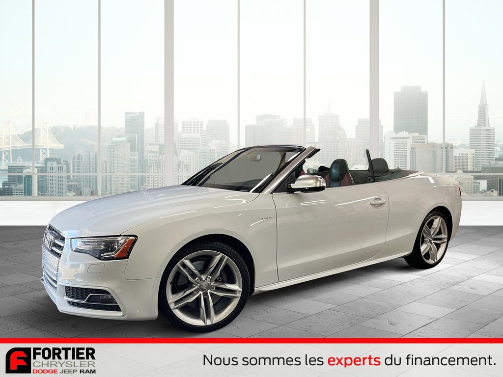 Audi S5 CONVERTIBLE + TECHNIK + AWD 2016 à Pointe-Aux-Trembles, Québec - 5 - w1024h768px