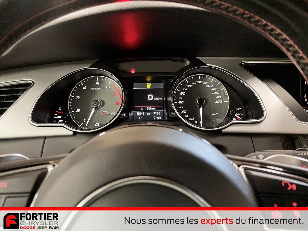 Audi S5 CONVERTIBLE + TECHNIK + AWD 2016 à Pointe-Aux-Trembles, Québec - 18 - w1024h768px