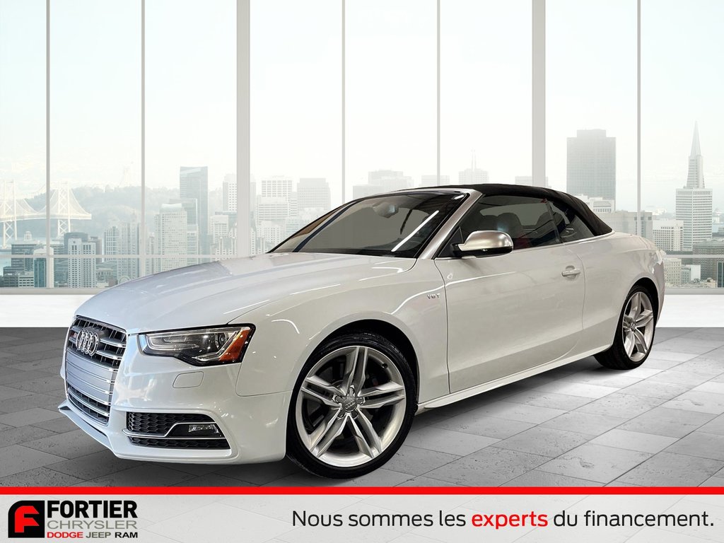 Audi S5 CONVERTIBLE + TECHNIK + AWD 2016 à Pointe-Aux-Trembles, Québec - 2 - w1024h768px